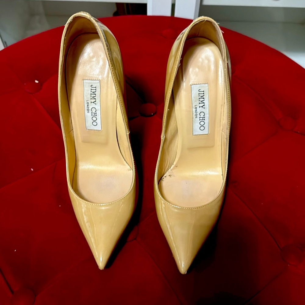 Gorgeous Jimmy choo stilettos - unfortunately too small for me